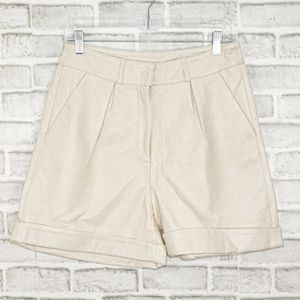 Retrofete Mila Leather Shorts